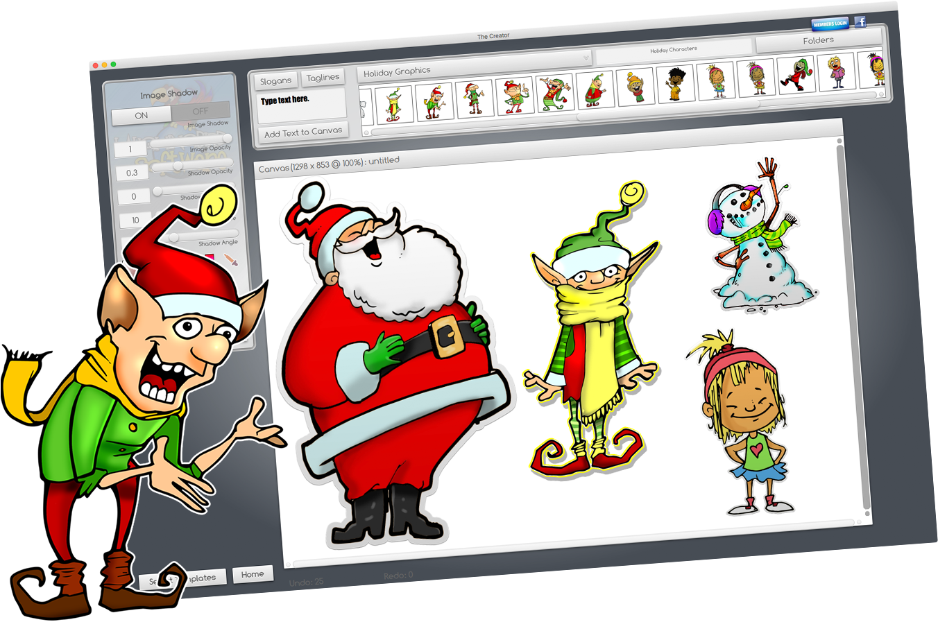 The Happy Holidays Graphics Pack - Holiday (1367x924)