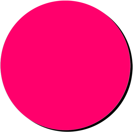 Pink Background Kolorcoat™ Beer Bucket Coaster - Circle (500x500)