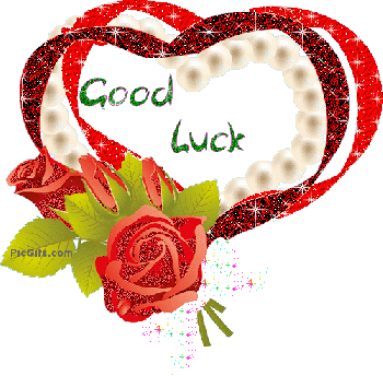 Good Luck Graphic Animated Animaatjes Good Luck 0 Clip - Rose Good Evening (350x343)