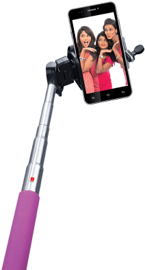 Selfiestick Png Image - Selfie Stick Transparent Background Png (500x500)