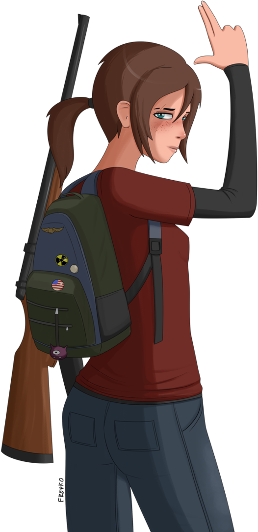 Stick 'em Up By Freakorama1 - The Last Of Us (800x1189)