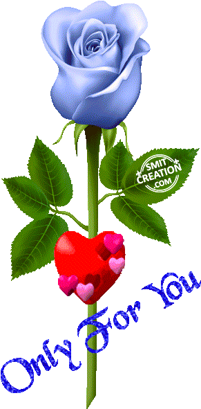 Good Morning Images With Flowers Hd Gif Download - Purple Clip Art Rose (310x600)