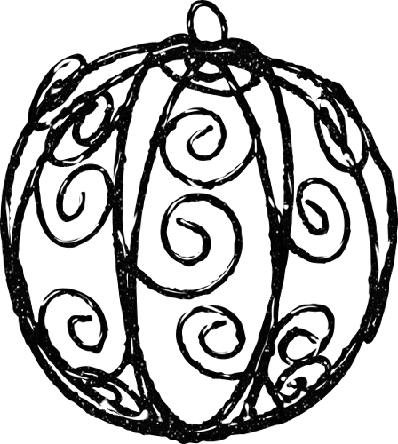 Tina's Winter - Circle (448x500)