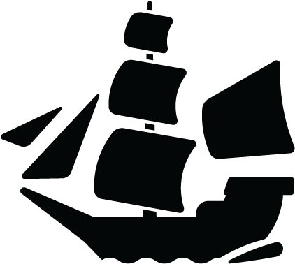 Pirate Ship Wall Decal - Pirate Life Throw Blanket (451x451)