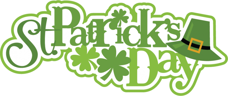 Patricks Day Four-leaf Clover Scavenger Hunt - St Patricks Day Png (800x338)