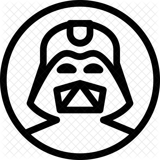 Darth Vader Icon - Website Logo In Transparent (512x512)