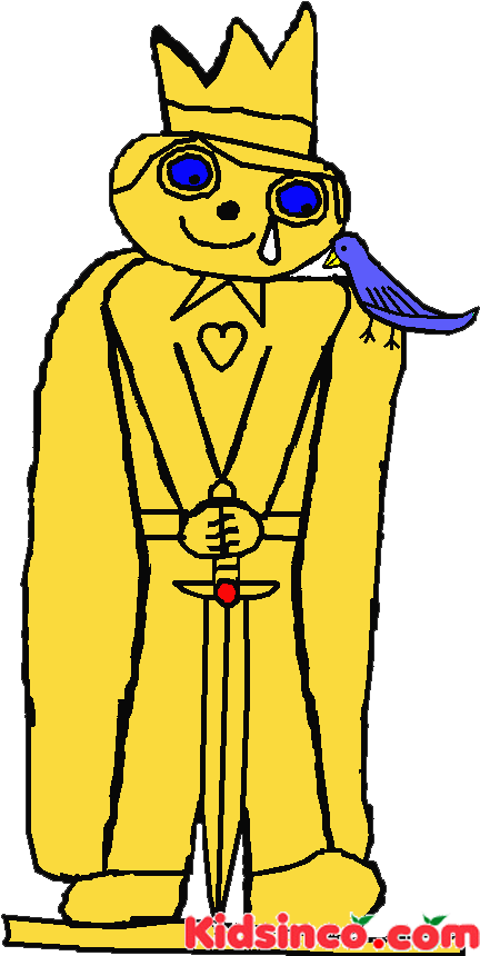 Happy Prince Clipart - Happy Prince Clipart (443x865)