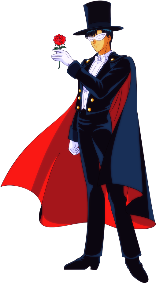 Tuxedo Mask - Sallor Moon Tuxedo Kamen Sticker (658x921)