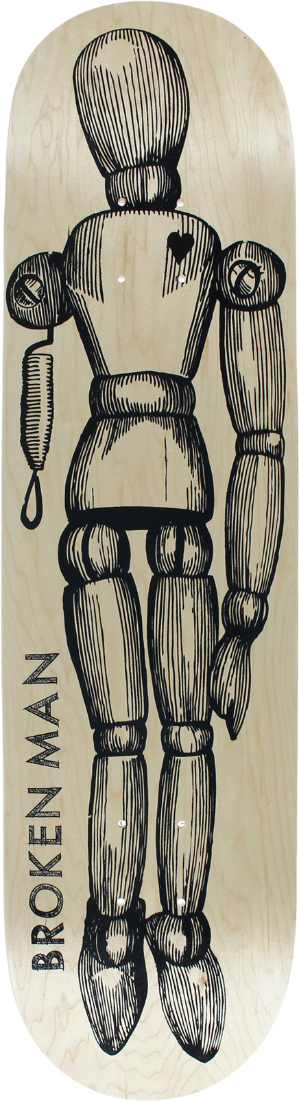 Hurt Life Broken Man Skateboard Deck - Hurt Life Skateboards Broken Man Skateboard Deck - (1600x1600)