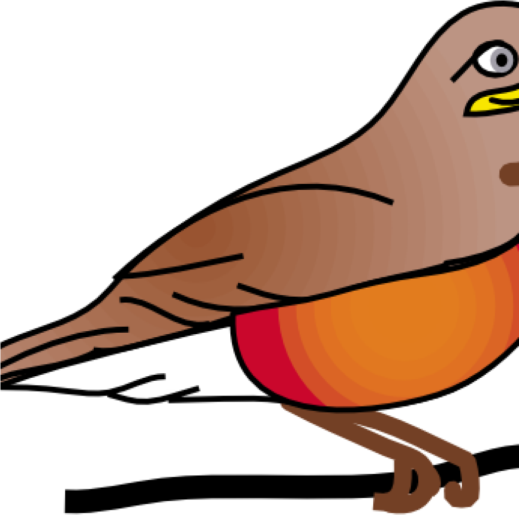 Robin Clipart Amercan Robin Clip Art At Clker Vector - Robin Clip Art (1024x1024)