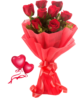 Adorable Romance - Red Roses For Mothers Day (317x398)