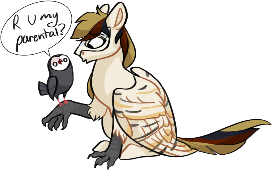 Netoey, Hippogriff, Oc, Oc Only, Oc - Owl Hippogriff Mlp (1024x639)