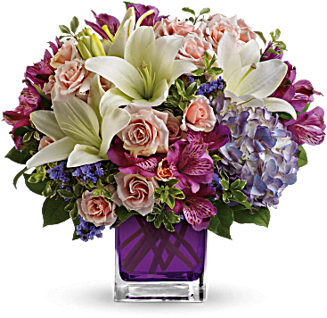 Teleflora's Garden Romance Bouquet **** - Teleflora Garden Romance Premium (368x460)
