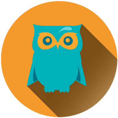 Owl Round Icon Transparent Png - Png Icon Owl (512x512)