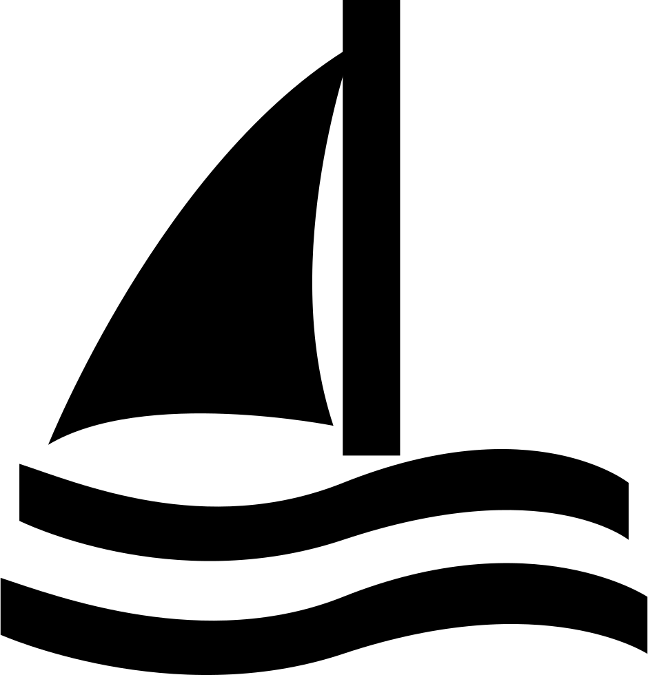 Sailboat Clipart Waterways - Sail (940x980)