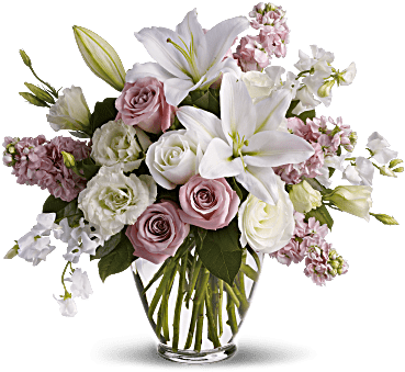 Garden Romance - Romantic Flower Bouquet (368x460)