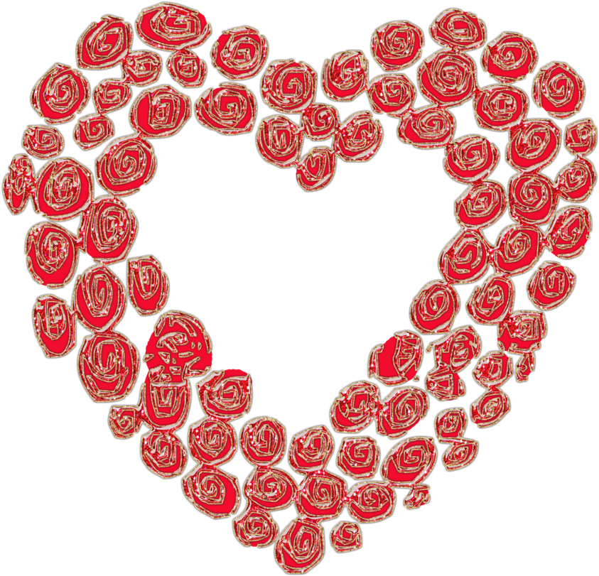 Rose Heart Png Element By Melissa-tm - Heart (900x900)