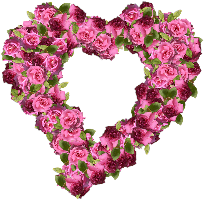 Roses, Heart, Romance, Flower, Love, Decoration, Floral - Rose (720x720)