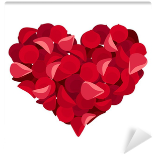 Heart Of Rose Petals - Heart (400x400)
