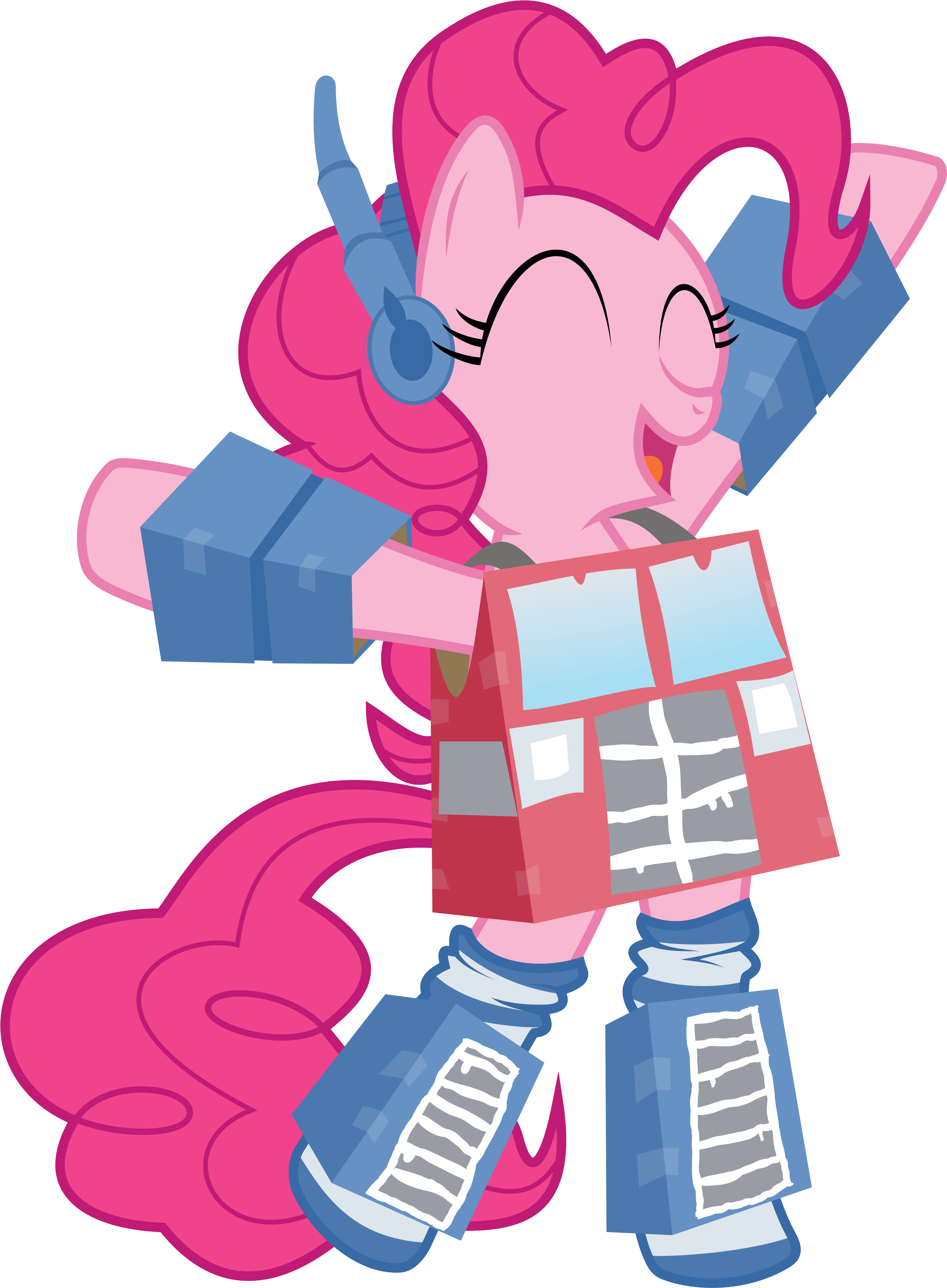 Pinkie Pie Rarity Optimus Prime Pony Pink Red Fictional - Cartoon (4430x6000)