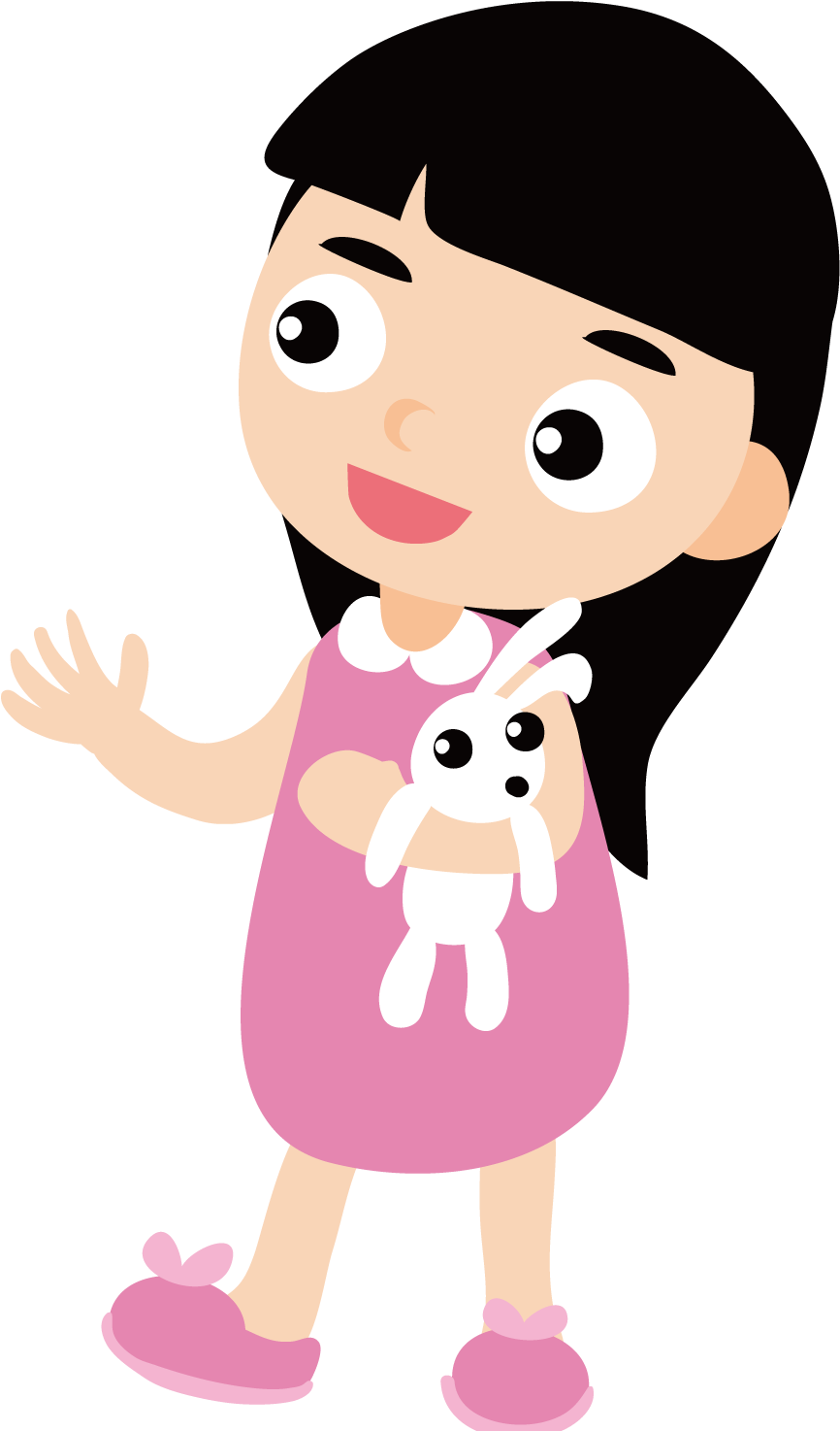 Child Girl Clip Art - Cartoon (1500x1500)