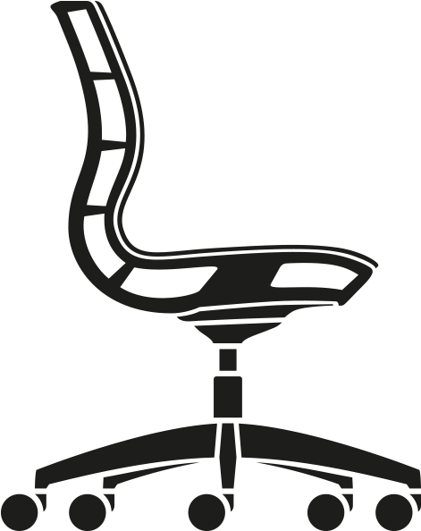 Seat Color - Office Chair Logo Clipart (600x600)
