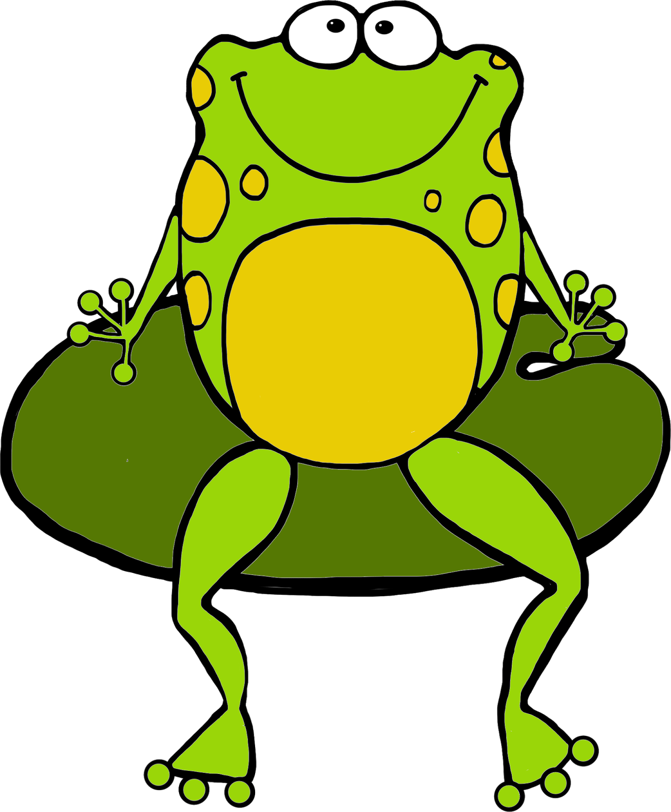 Toad True Frog Tree Frog Clip Art - Frog (1323x1600)