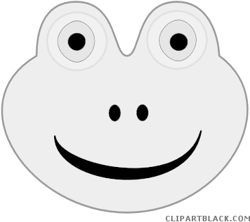 Frog Face Clipart - Mandala Altamur (390x343)