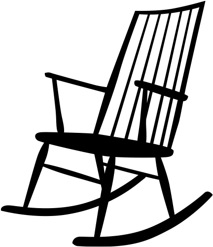 28 Collection Of Rocking Chair Clipart Png - Rocking Chair (540x540)