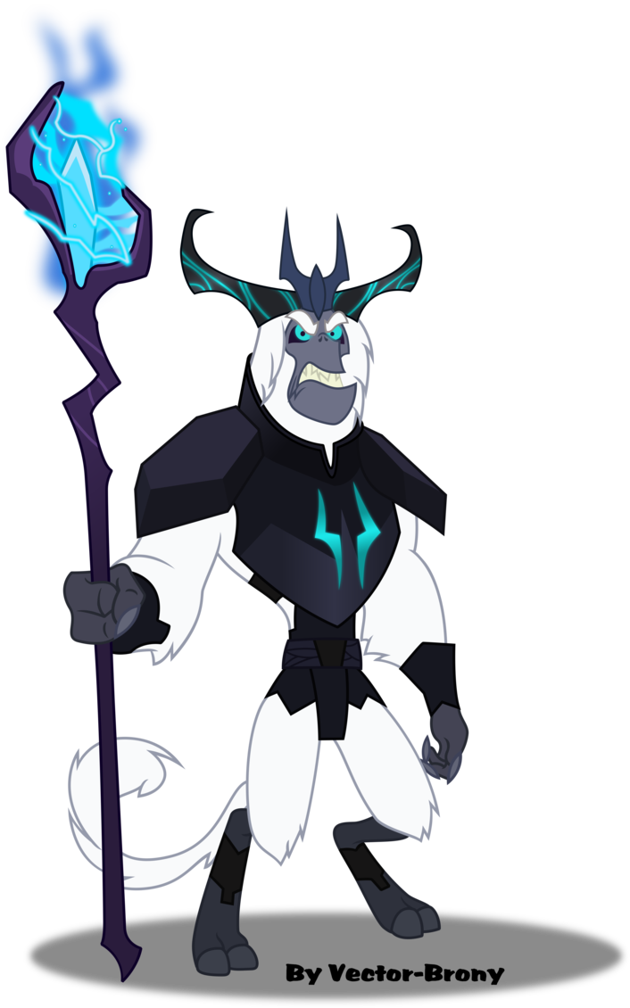 Storm King By Vector-brony - Storm King My Little Pony (706x1130)