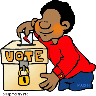 School Council Cliparts - Clipart Of A Us Citizens Responsibilities (358x352)