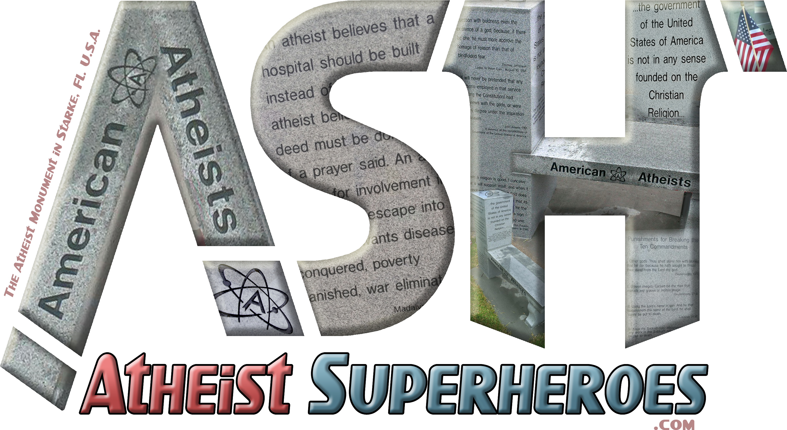 Ash Atheist Monument Jpg Ash Atheist Monument Png No - Number (3176x1752)