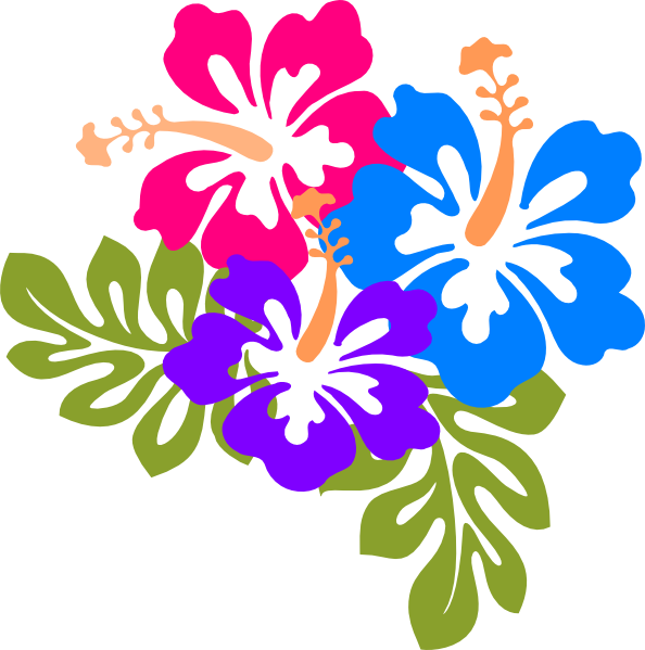 Hawaii Yellow Hibiscus Clip Art - Hibiscus Clip Art (594x599)
