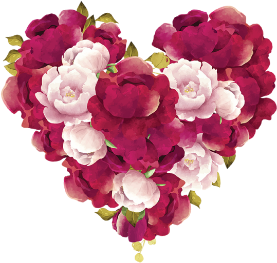 Flower In Heart Shape,flower, Heart, Rose, Red, Burgundy, - Flore Em Forma De Coração (640x640)