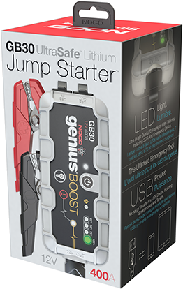 The Noco Company 30339 Diamond Parkway - Noco Genius Boost Gb30 12v Ultrasafe Lithium Jump Starter (301x432)