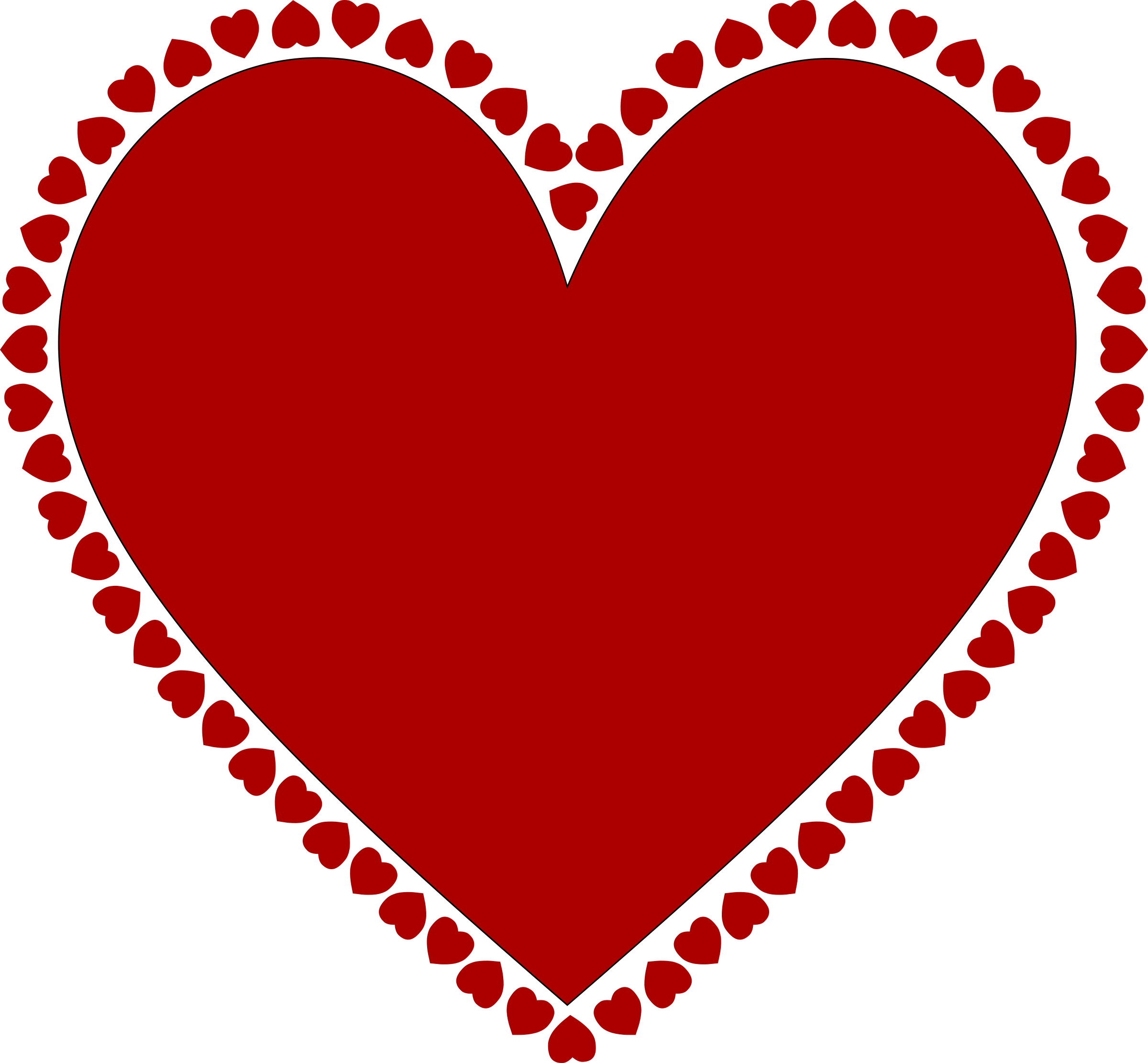 Frame Heart Transpa Png Pictures Free Icons And Backgrounds - Heart Hrame Clipart (2400x2221)