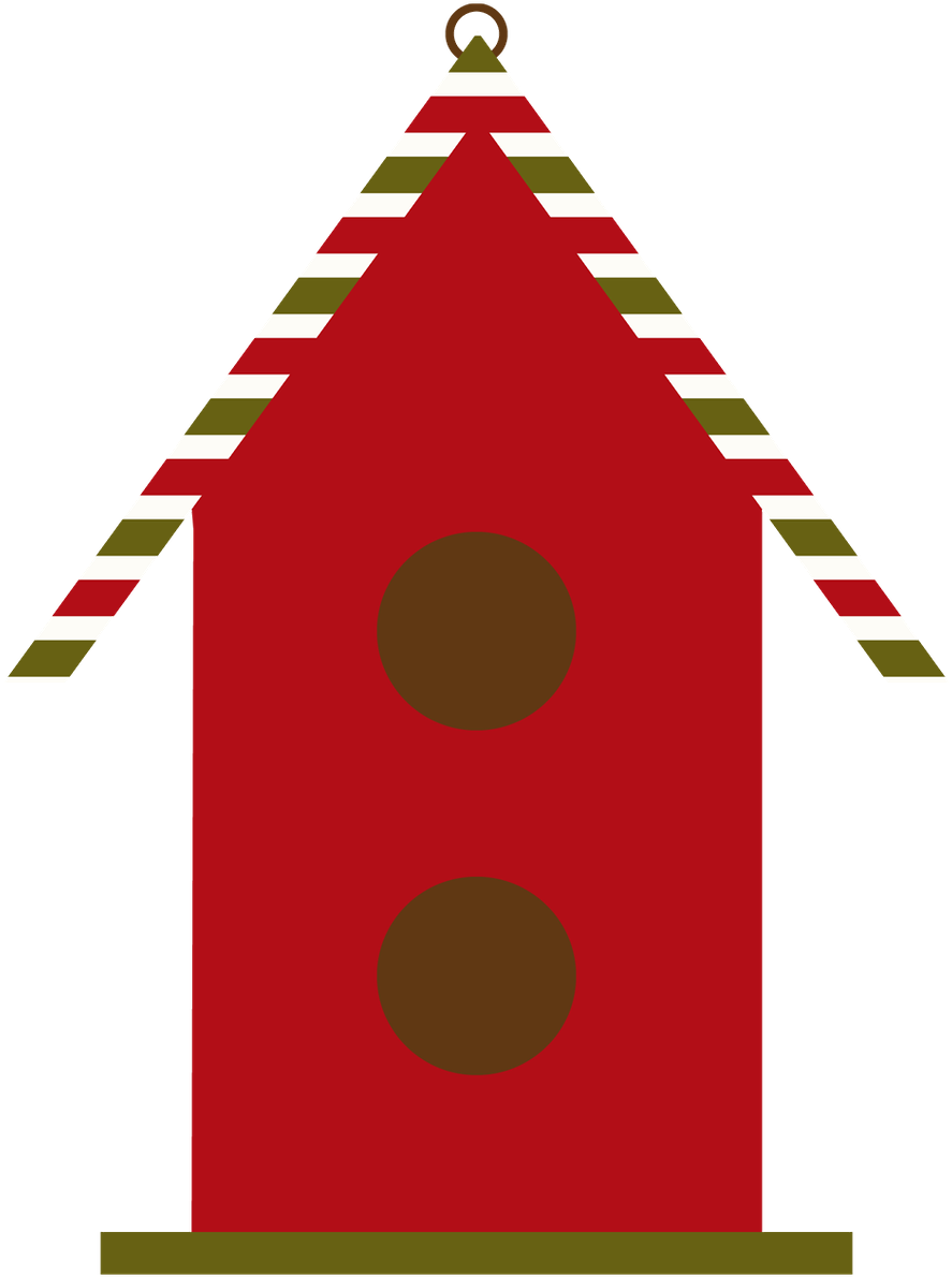 Birdhousesclip Artlittle - Circle (900x1205)