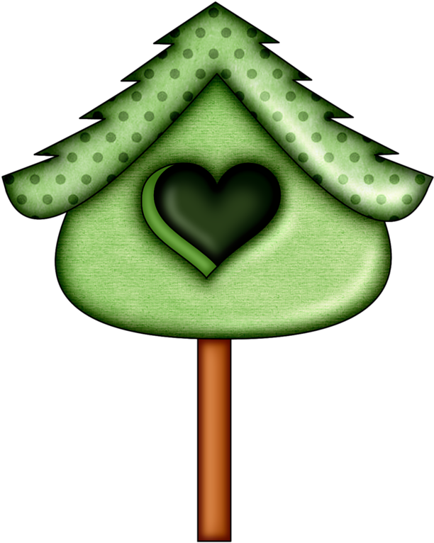 Birdhouse - Clip Art (641x800)