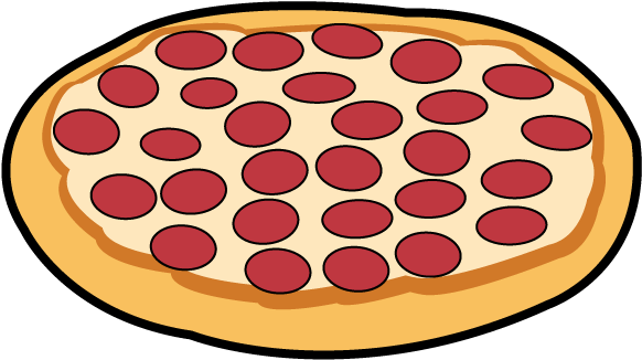 Pizza Clip Art Free Download Clipart Images - Pizza Clipart Transparent Background (592x505)