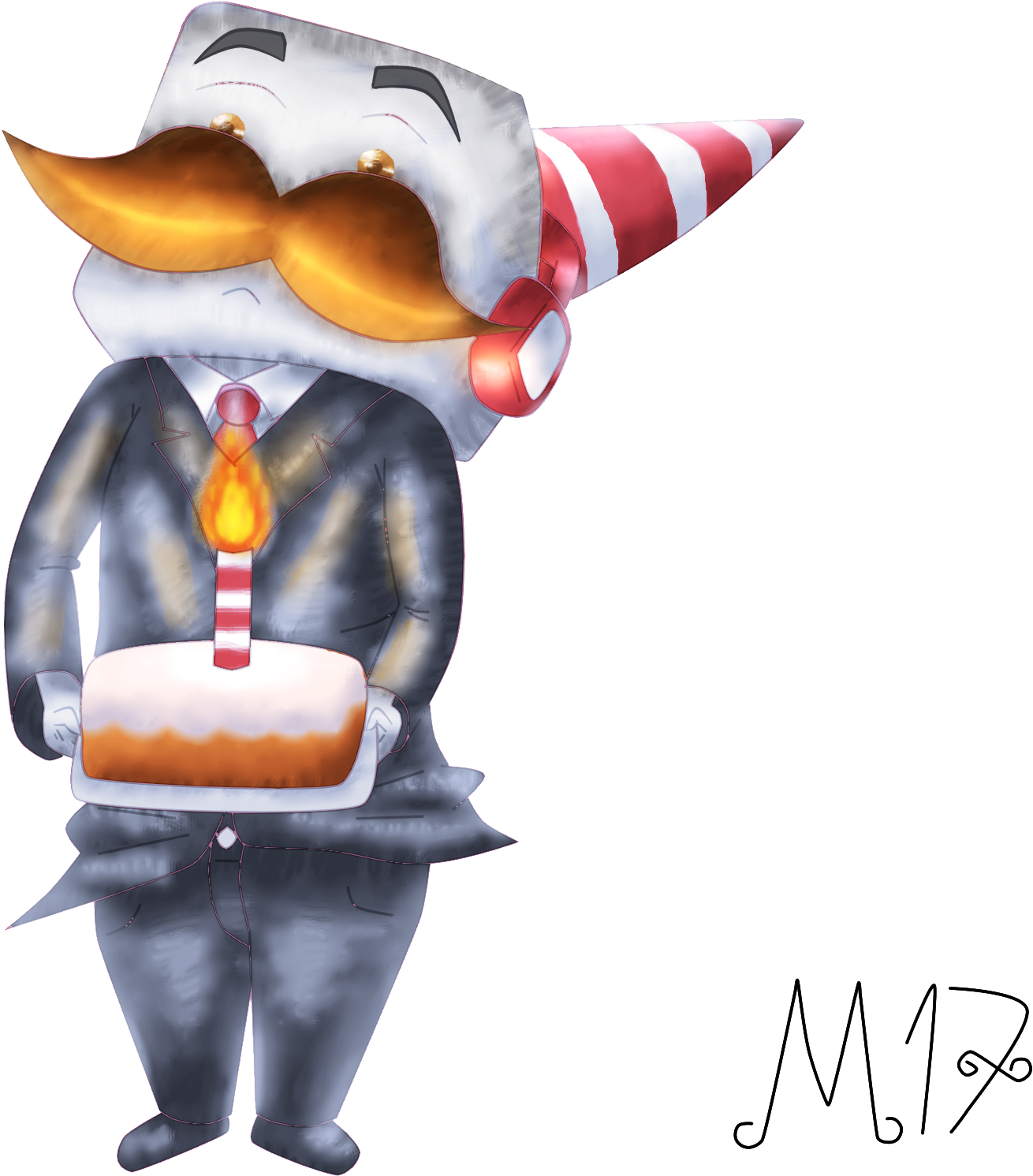 Happy Birthday As2pik By Andre1007 Happy Birthday As2pik - Cartoon (2000x1600)