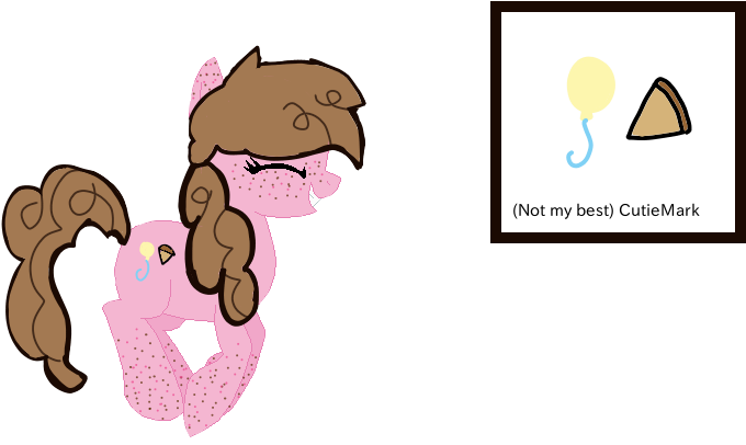 Mlp Cheesecake Pie By Endythehypergamer - Cheesecake Cutie Mark (737x412)