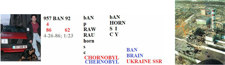 Le Van Thanh's Fiat Tag Is Used To Identify Terms In - Chernobyl And Three Mile Island: The History Accidents (871x252)