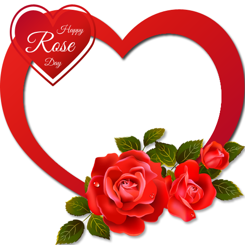 Beautiful Love Frame With Red Hearts And Your Photo - Beautiful Love Frame With Red Hearts And Your Photo (500x500)