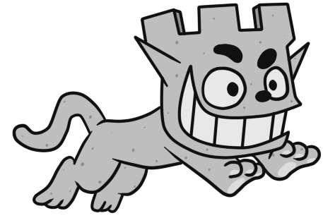 Castle Cat By Klunsgod - Cat (800x600)