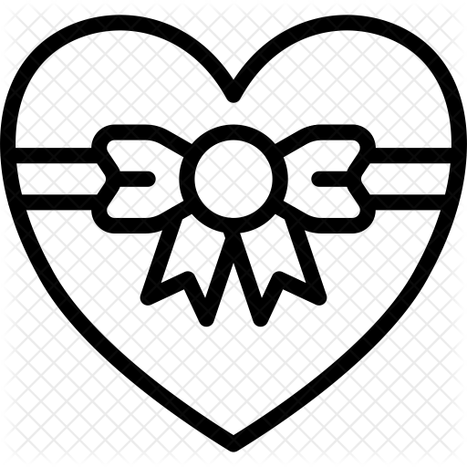 Chocolate Box Icon - Gift (512x512)
