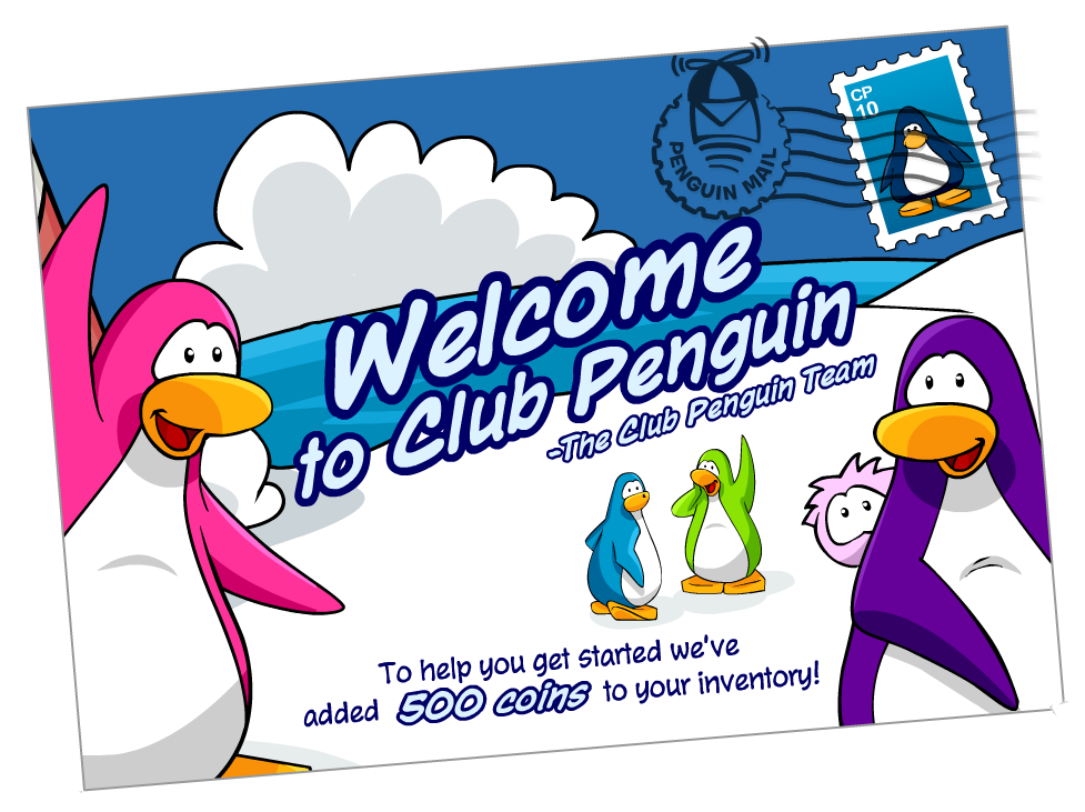 Image Welcome To Cp Postcard Png Club Penguin Wiki - Club Penguin Postcards Wikia (994x753)