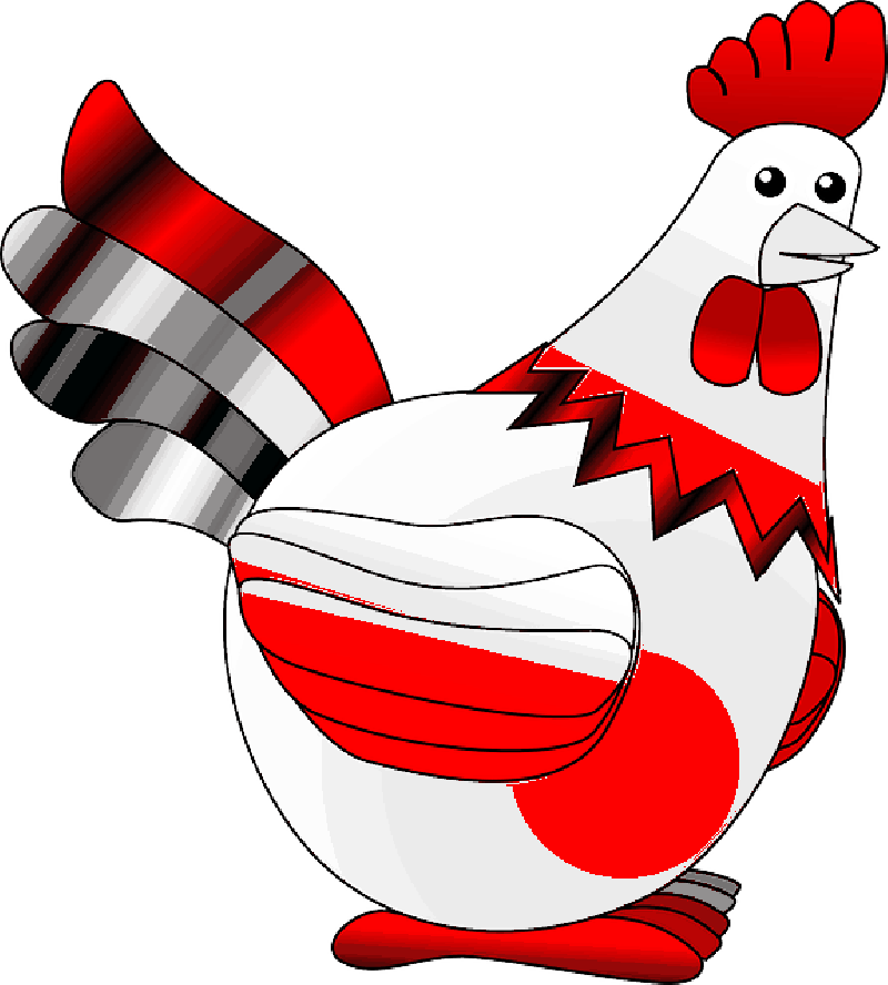 Hen, Rooster, Farm, Bird, Animal, - Rooster (800x888)