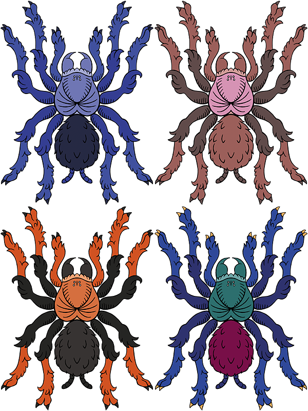 Heraldict-colors - Tarantula (600x800)