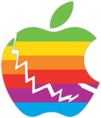 Is Apple Dead - Logo Apple 1976 1998 (432x503)