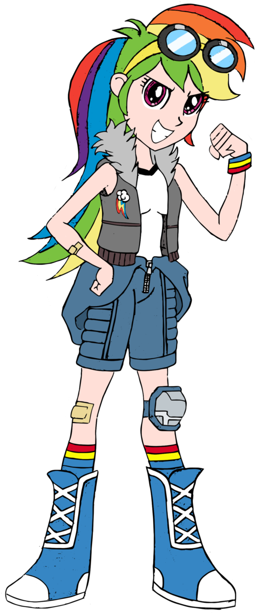 Spiders And Magic - Rainbow Dash (639x1251)